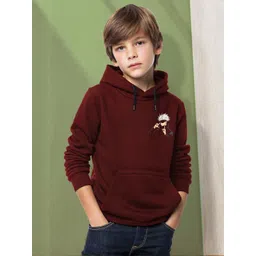 LONDON STREETS Unisex Kids Printed Hooded Sweatshirt-picture-26