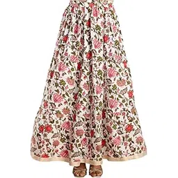 Long Printed Maxi Stylish Modern Skirt-picture-22