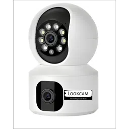 lookcam DuoXR 3MP Dual Lens Wireless WiFi Smart CCTV Camera | Ultra HD View Security Security Camera-image-5