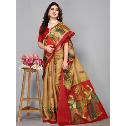 Lookmark Ethnic Motifs Art Silk Kanjeevaram Saree-picture-29