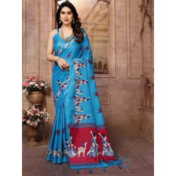 Lookmark Ethnic Motifs Art Silk Kanjeevaram Saree-picture-31
