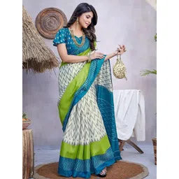 Lookmark Ethnic Motifs Art Silk Kanjeevaram Saree-picture-14