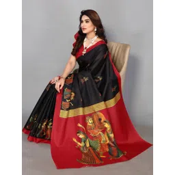 Lookmark Ethnic Motifs Printed Kanjeevaram Saree-picture-36