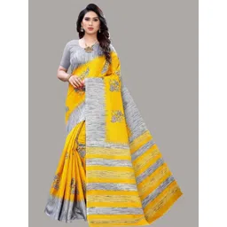 Lookmark Ethnic Motifs Printed Kanjeevaram Saree-picture-13