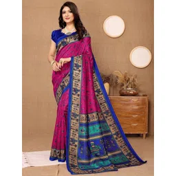 Lookmark Ethnic Motifs Printed Saree-picture-27