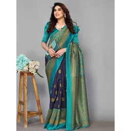 Lookmark Woven Design Zari Art Silk Kanjeevaram Saree-picture-32