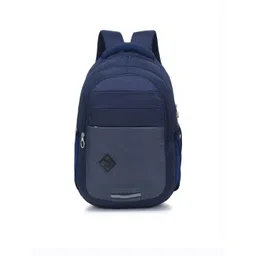 LOOKMUSTER Unisex Blue & Grey Waterproof Laptop Backpack-picture-16