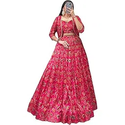 looknbook art Women's Tussar silk with Floral Print-picture-38