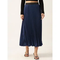 LookShine Flared A-Line Maxi Skirt-picture-40