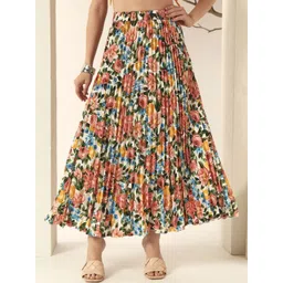 LookShine Women Polyester A-Line Skirts image 1