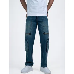 Loom Fashion Men Straight Fit Mid-Rise Light Fade Jeans-picture-12