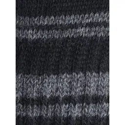 LOOM LEGACY Men Striped Winter Acrylic Woollen Gloves image 4