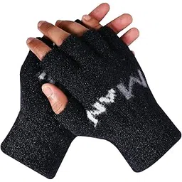 loom legacy Men's Winter Woollen Half Finger Gloves For Cold Weather(SGD-658-661)-picture-11
