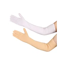 LOOM LEGACY Set Of 2 Cotton Sun Protective and Breathable Riding Gloves-picture-14