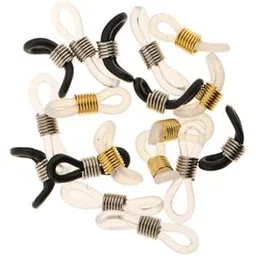 loom tree 2X18Pcs Anti-Slip Rubber Ends Retainer Connector Holder For Eyeglass Chain | Fashion Jewelry | Eyeglass Chains & Holders-picture-12