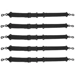 loom tree 2X5Piece Sports Anti-Slip Eyegalss Chain Glassses Lanyard Eyewear Holder Black | Fashion Jewelry | Eyeglass Chains & Holders-picture-21