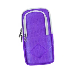 LOOM TREE Armband Phone Holder Mobile Phone Pouch Case for Running Exercise Purple Fitness Running & Yoga | Fitness Equipment & Gear | Running Belts image 1