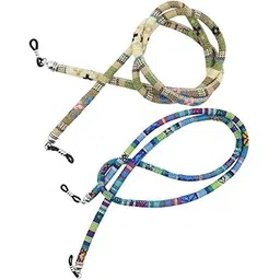 loom tree LOOM TREE® 2 Pieces Ethnic Coarse Cotton Eyeglasses Rope Sunglasses Holder Retainer 28" | Vision Care | Other Vision Care-picture-22