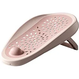 loom tree LOOM TREE® Baby Bath Support in The Sink Drainage Hole Baby Bathtub for Bathroom Indoor Pink | Bathing & Grooming | Bath Tubs-picture-35