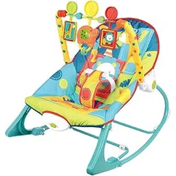 loom tree LOOM TREE® Baby Bouncer Portable Comfort Rocker Seat for Newborn Babies 0-6 Months Style H | Baby Gear | Bouncers & Vibrating Chairs-picture-29