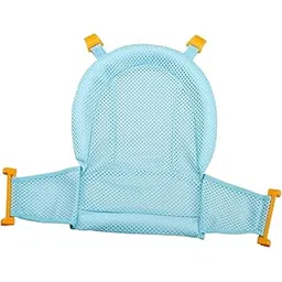 loom tree LOOM TREE® Baby Shower Mesh Cushion 3D Breathable Air Mesh Soft for 0-6 Months Newborns Blue | Bathing & Grooming | Bath Tubs-picture-21