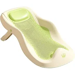 loom tree LOOM TREE® Bath Support Non Slip Portable Comfort Ergonomic for Newborn 0-6 Months Baby Green | Bathing & Grooming | Bath Tubs-picture-35