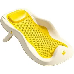 loom tree LOOM TREE® Bath Support Non Slip Portable Comfort Ergonomic for Newborn 0-6 Months Baby Yellow | Bathing & Grooming | Bath Tubs-picture-27