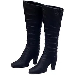loom tree LOOM TREE® Black 1/6 Scale Long Boots Shoes for 12 inch Female Action Figures Black 3 | Action Figures | Tv, Movie & Video Games-picture-22