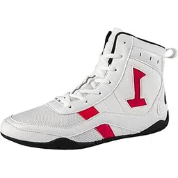 loom tree LOOM TREE® Wrestling Shoes Foot Gear Fighting Shoes Footwear for Athletic MMA Muay Thai Length 26cm | 1 Pair Boxing Shoes-picture-22