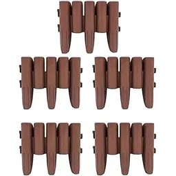 LOOM TREE® 5 Pieces Garden Edging Border Edging for Patio Flower Lawn Edge Landscaping | Yard, Garden & Outdoor Living | Gardening Supplies | Landscaping & Garden Materials | Edging & Borders-picture-12