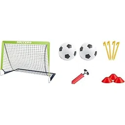 LOOM TREE® Kids Mini Soccer Goals Set Net and Ball Set Folding for Park Playground Green | Team Sports | Soccer | Goals & Nets-picture-24