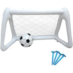 LOOM TREE® Kids Soccer Goal Game Toy Set PVC with Ball for Park Indoor Outdoor Backyard | Team Sports | Soccer | Goals & Nets-picture-15