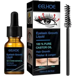 LOOM TREE® Natural Castor Oil Eyelash Growth Liquid Treatment Lashes Extension Serum | Makeup | Eyes | Lash Growth & Conditioner-picture-28