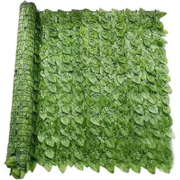 LOOM TREE® Realistic Artificial Leaf Privacy Fence 0.5MX1M for Balcony Patio Decoration Watermelon Leaves | Yard, Garden & Outdoor Living | Garden Fencing | Privacy Screens, Windscreens image 1