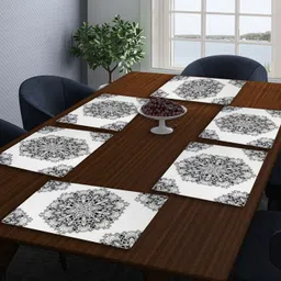 loomantha Rectangular Pack of 6 Table Placemat-picture-22