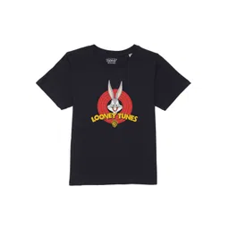 Looney Tunes by Wear Your Mind Boys Navy Blue & Red Printed T-shirt-picture-38