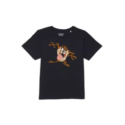 Looney Tunes by Wear Your Mind Boys Navy Blue Looney Tunes Printed T-shirt-picture-29