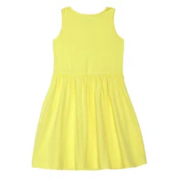 Looney Tunes by Wear Your Mind Girls Yellow Printed Dress image 2