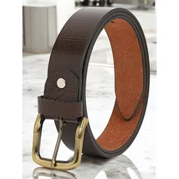 LOOPA Men Textured Leather Formal Belt-picture-35