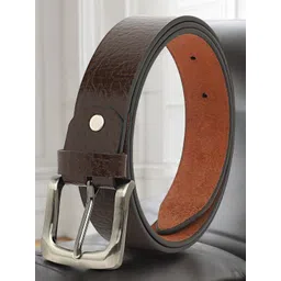 LOOPA Men Textured Leather Formal Belt-picture-33