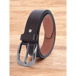 LOOPA Men Textured Leather Formal Belt-picture-36