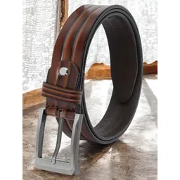 LOOPA Men Textured Leather Formal Belt-picture-14