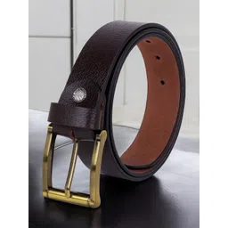 LOOPA Men Textured Leather Formal Belt-picture-18
