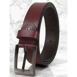 LOOPA Men Textured Leather Formal Belt-picture-29