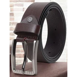 LOOPA Men Textured Leather Formal Belt-picture-36