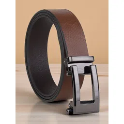 LOOPA Men Textured Leather Formal Belt-picture-11