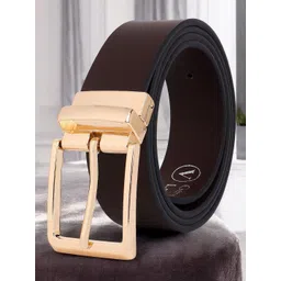LOOPA Men Textured Leather Reversible Belt-picture-10