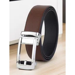 LOOPA Men Textured Leather Reversible Formal Belt-picture-20