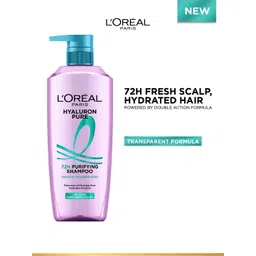 LOreal Paris Hyaluron Pure 72H Purifying Shampoo for Oily Scalp - Dry Hair - 800ml-picture-25