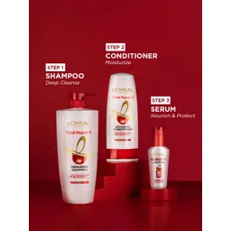 LOreal Total Repair 5 Smoothening & Repairing Hair Serum 40 ml image 4